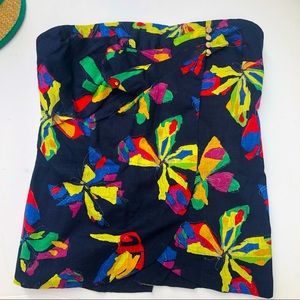 Edme & Estyllte Strapless Anthropologie Size 2